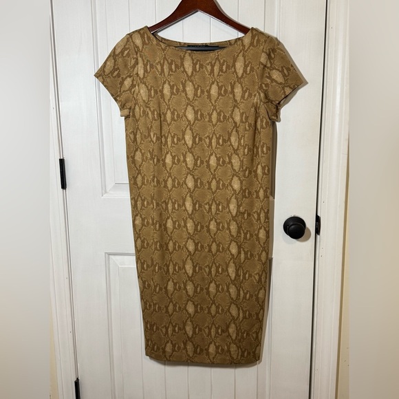 Ralph Lauren Snakeskin Pattern Dress - Picture 5 of 7
